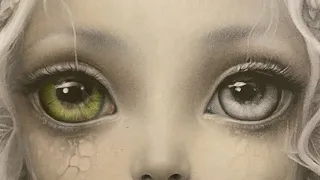 Coloring realistic eyes with Faber Castell Black Edition