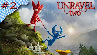 веселимся на детской площадке (прохождение unravel two #2)