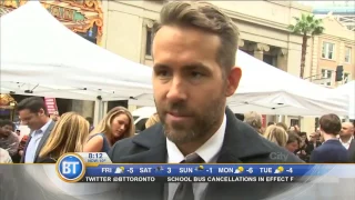 Entertainment City: Ryan Reynolds honoured on the Walk of Fame, with his daughters by his side!