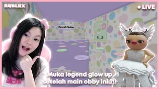 MUKA LEGEND AUTO GLOW UP SETELAH MAIN OBBY INI ?!! [KAWAI OBBY DRESS UP  ROBLOX INDONESIA]