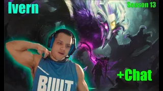 Tyler1 NEW PATCH Ivern Jungle - FREAK NATURE DOMINATE ALL PATH NO STOP| Full Gameplay | Apr 06, 2023