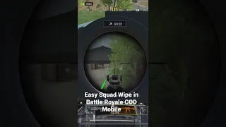 Easy SQUAD WIPE in COD Mobile Battle Royale using WARZONE M4 Build from (Part of a 7 KILL STREAK)