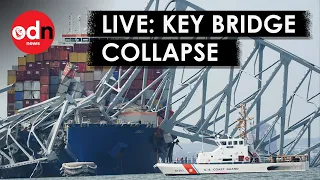 LIVE: Scene of Baltimore Bridge Collapse