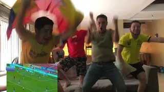 Ecuador 6 vs Colombia 1 17/11/2020 | Reacción de Amigos | Eliminatorias Qatar 2022