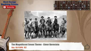 🎸 The Magnificent Seven Theme • Elmer Bernstein Guitar Backing Track