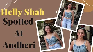 Helly Shah Spotted At Oshiwara | #hellyshah #spotted