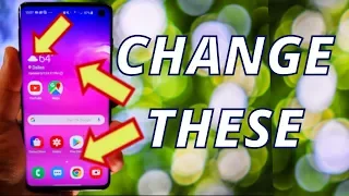 Over 30 Galaxy  S10/ S10e / S10 plus settings you must change now