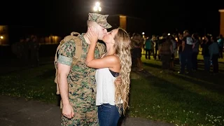 Military Homecoming | Marine Corps Homecoming | Alicia Q. Photography