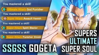 How To Unlock SSGSS Gogeta's Supers, Ultimate and Clothes - DLC 8 - Extra Pack 4