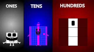 Uncannyblocks Band Alternate Take but Ones VS Tens VS Hundreds vs Thousands (10-100-1000) Remix-5