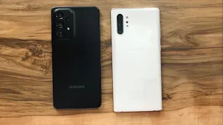 Samsung Galaxy A53 vs Samsung Galaxy Note 10+