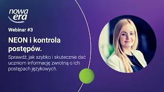 Webinar #3: NEON i kontrola postępów.