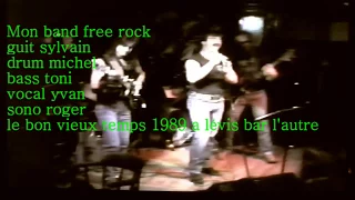 into the fire deep purple Mon Band free rock 1989