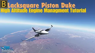 Microsoft Flight Simulator | Blacksquare Piston Grand Duke |Flight Levels Tutorial | #msfs2020