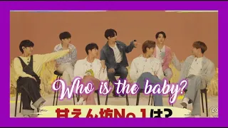 [ENG] Who is the Baby of the Group! Everyone points to Jimin