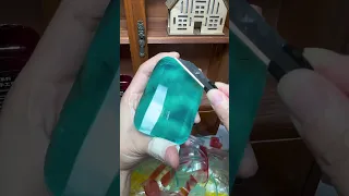 Relaxing ASMR Soap Carving | Satisfying Soap Cutting Videos #shorts #soap #cutting #asmr
