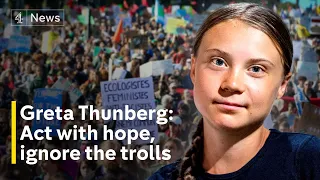 Greta Thunberg interview: world on climate precipice but activism offers hope