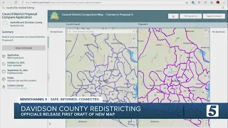 Metro officials release initial draft of redistricting map