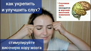 Деградирует височная кора мозга, ухудшается слух и зрение? Упражнения для средней мозговой артерии