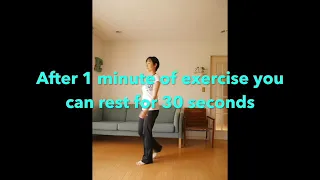 Slow exercise for when you have to #stayathome. ③ Slow Jogging & Turn.