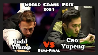 Judd Trump vs Cao Yupeng - World Grand Prix Snooker - Semi-Final Live (Full Match)