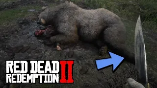 Пасхалка на фильм ВЫЖИВШИЙ и НОЖ из РОГА в Red Dead Redemption 2