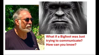 The Bigfoot raised both Hands to communicate, Ernie Davieau's 1986 Bigfoot incident