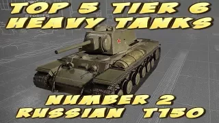 World of Tanks Console: Russian T150 Top 5 Tier 6 heavy Tanks