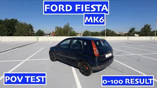 2007 Ford Fiesta 1.4TDCi 68HP | POV Test Drive | 0-100 | review | interior