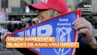 Vandaag meer duidelijkheid over mogelijke arrestatie Donald Trump: 'Ik acht de kans vrij groot'