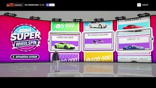 Forza Horizon 4 10 superwheelspins🤑