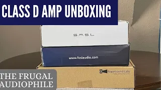 Blind Unboxing - Class D Amps (SMSL A50, Fosi Audio V3, RSL iA255.1)