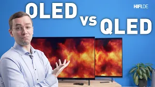 OLED vs. QLED: Which is better? HIFI.DE tested it for you!