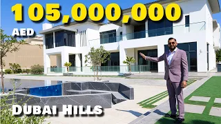 FULL TOUR - Luxury Golf Course Mansion in Dubai Hills
