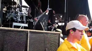Machine Head Live Mayhem fest 2011 Mansfield MA