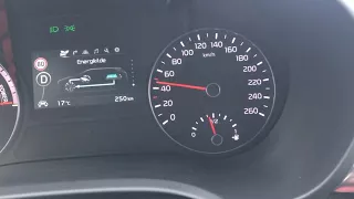 Kia Optima 205HP Hybrid Acceleration