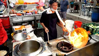 Cooking in 60 Seconds! Amazing Street Wok Master Skill! / Noodles and Rice | Malaysian street food