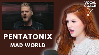 PENTATONIX I Mad World I Vocal coach reacts