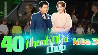 Nhanh Như Chớp 3 | Tập 40: Midu - Trần Anh Huy và những lần tung thính khiến Hari "nổi da gà"