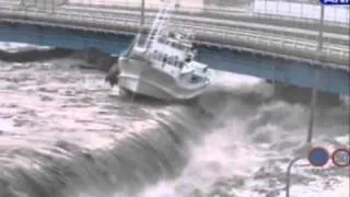 Japón dramático video del tsunami