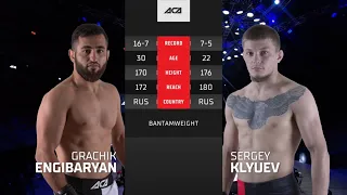 ACB 126: Грачик Енгибарян vs. Сергей Клюев | Grachik Engibaryan vs. Sergey Klyuev
