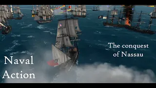 Naval Action | Nassau Portbattle | GB vs. Pirates | CFS