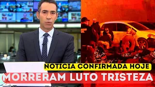 M0RRERAM HÁ POUCO INFELIZMENTE APRESENTADOR CESAR TRALLI AO VIVO NA GLOBO, CONFIRMA PERDAS