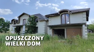 Opuszczony wielki dom z wyposażeniem – URBEX