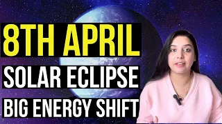 8th April Solar Eclipse Big Energy Shift is Coming..Law  by of Attraction ||SparklingSouls