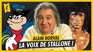 La voix de Sylvester Stallone et Pat Hibulaire, c'est lui ! - Alain Dorval