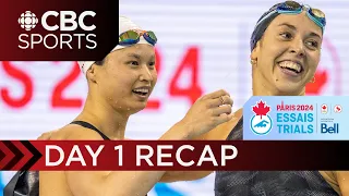 Olympic chances improved and world records set on 1st day at Canadian swim trials | CBC Sports