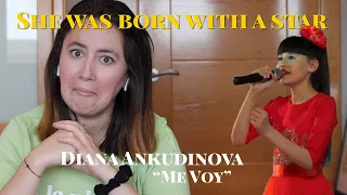 Diana Ankudinova (Диана Анкудинова) "Me Voy" (Reaction Video)