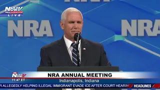 HOMECOMING: V.P. Mike Pence Speaks At NRA Annual Meeting - Indianapolis