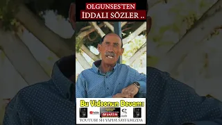 Olgunses'ten Çok iddalı sözler